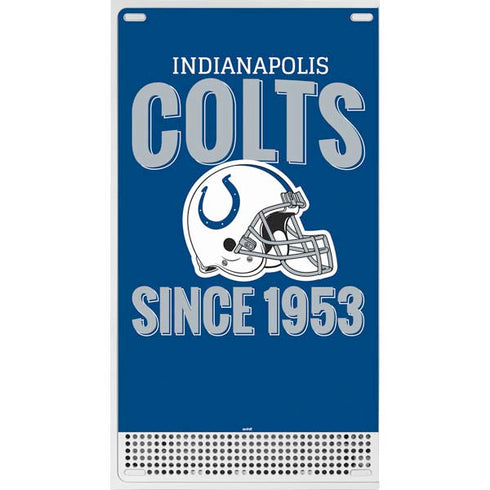 NFL Indianapolis Colts Helmet Xbox Series S Console Skin